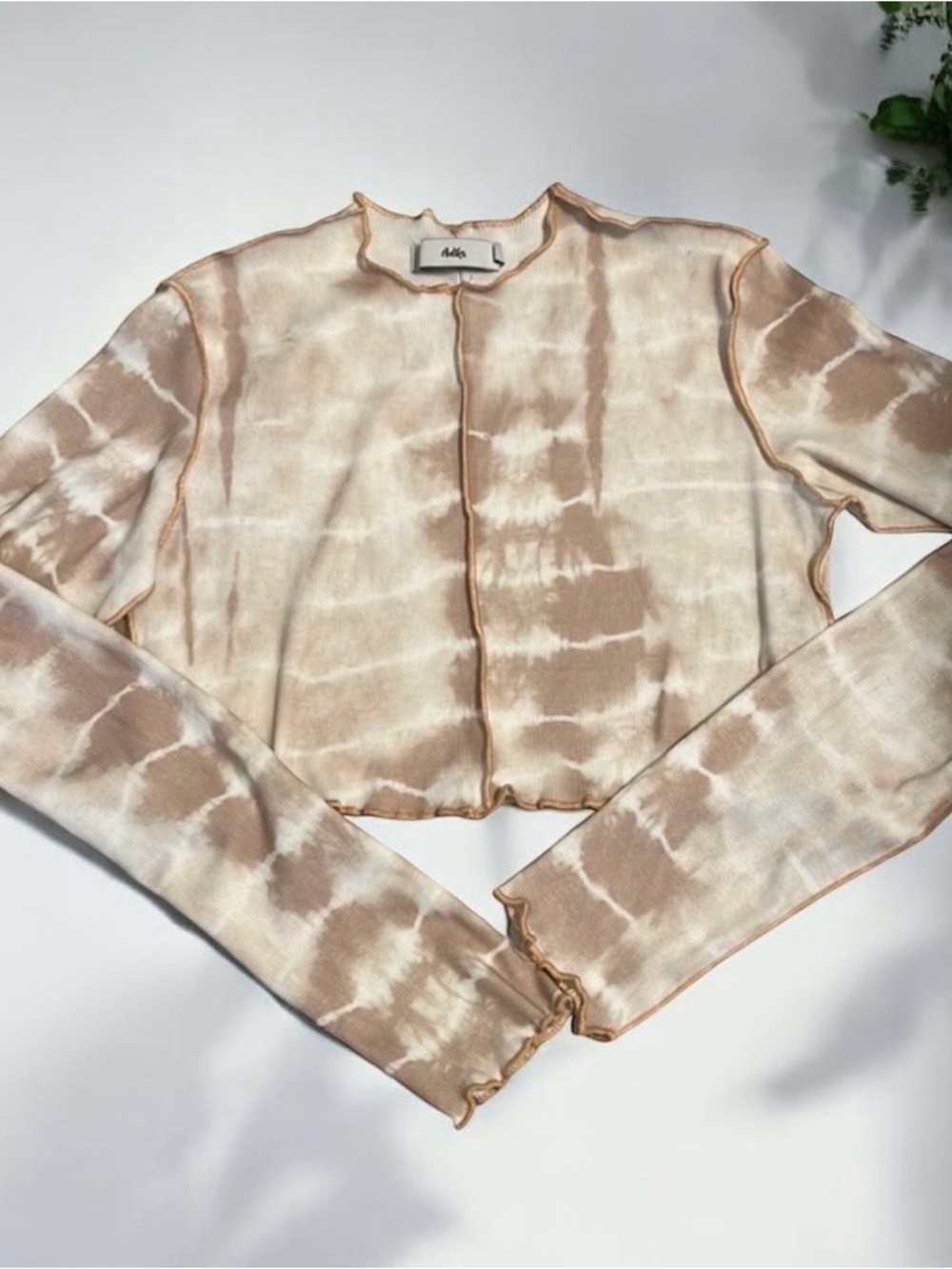 Adika Tie-Dye Long Sleeve Top XS